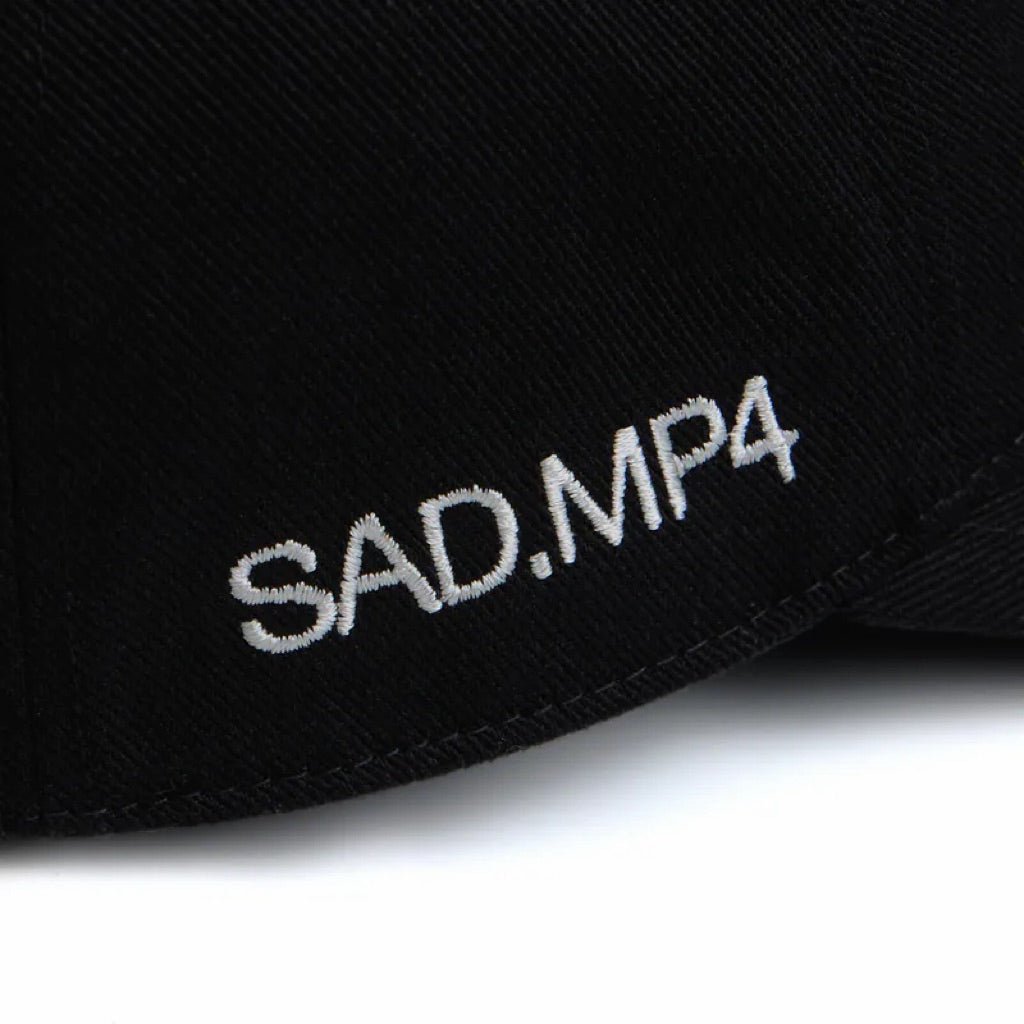 WALL OF SOUND - 6:19/“3D” SAD.MP4 EMBROIDERED CAP