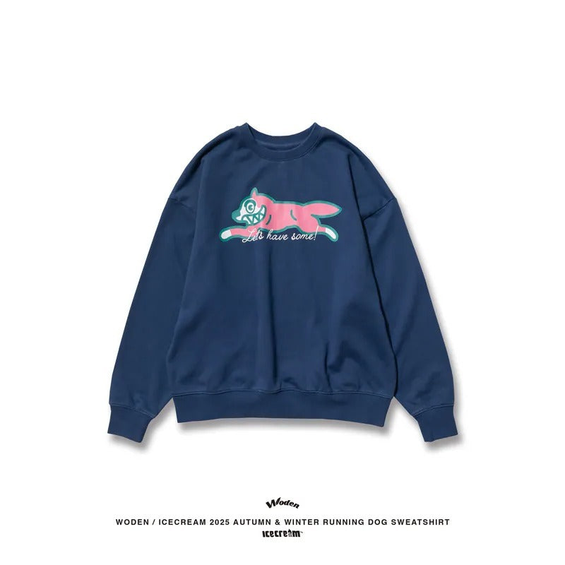 WODEN / ICECREAM 25AW Running Dog Sweatshirt