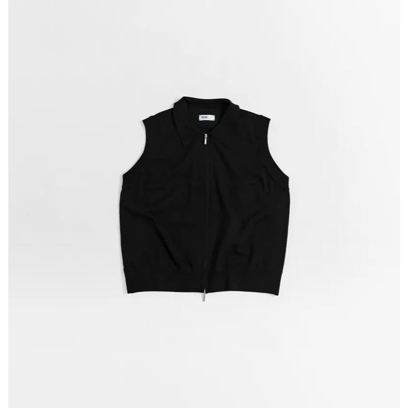 MELSIGN - Axis Zip-up Knit Vest