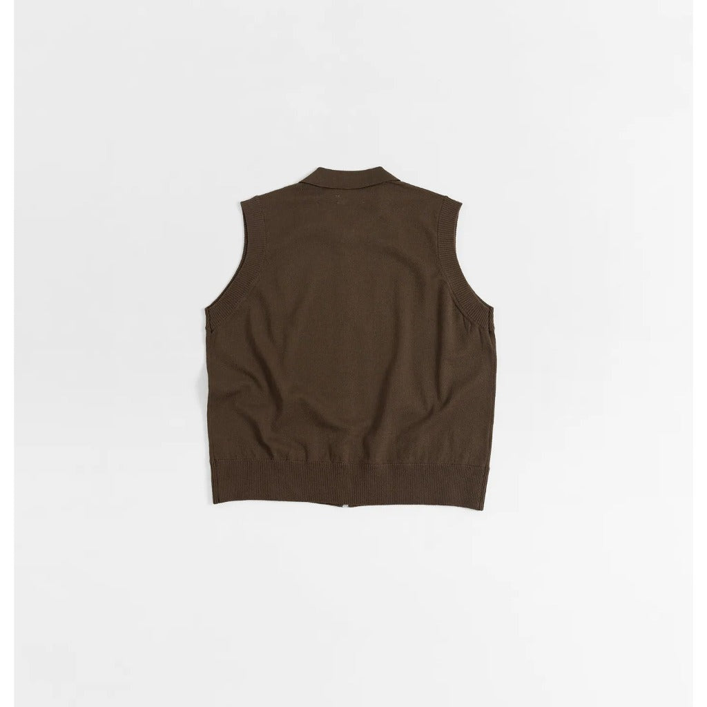MELSIGN - Axis Zip-up Knit Vest