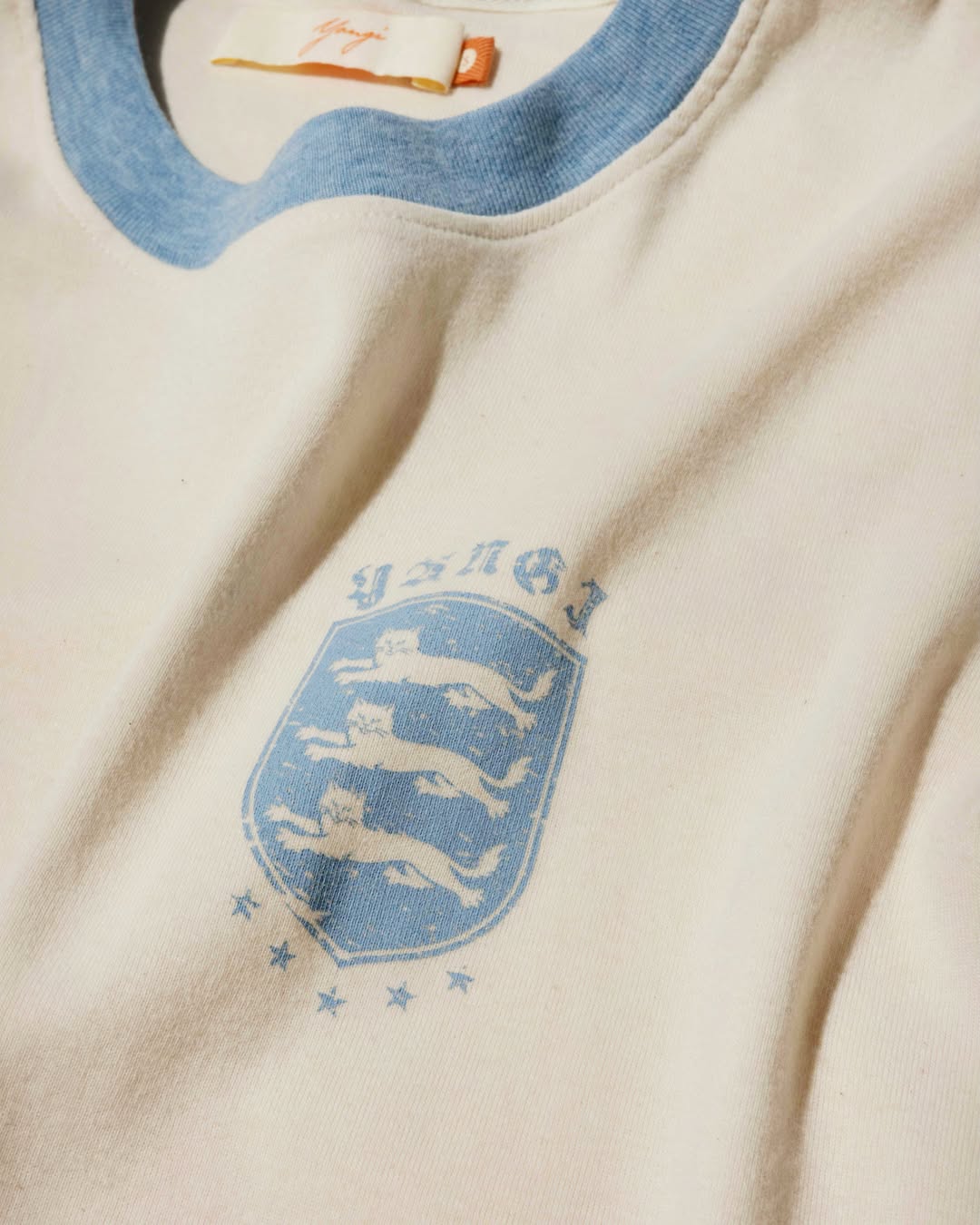 YANGI - Cat Club Ringer Tee